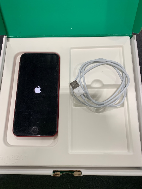 Photo 1 of Apple iPhone SE (2nd Generation), 64GB, Red, Unlocked (Renewed Premium)