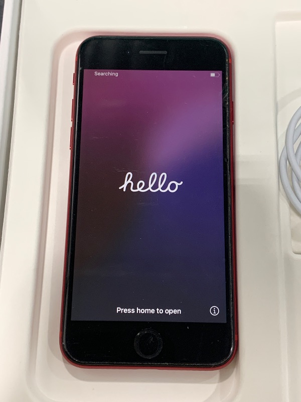 Photo 1 of Apple iPhone SE (2nd Generation), 64GB, Red, Unlocked (Renewed Premium)