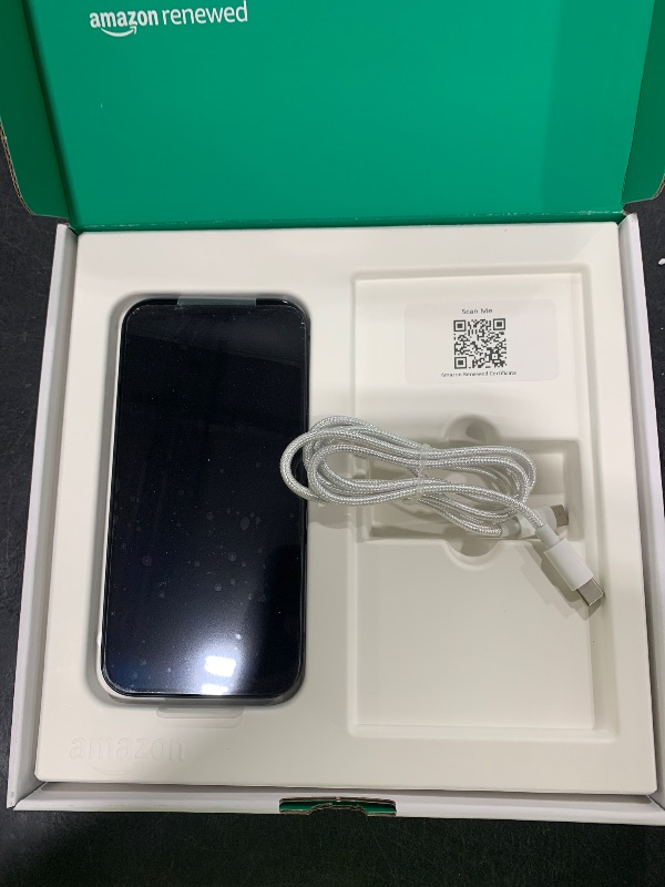 Photo 1 of Apple iPhone 15, 128GB, Black - Unlocked (Renewed Premium)