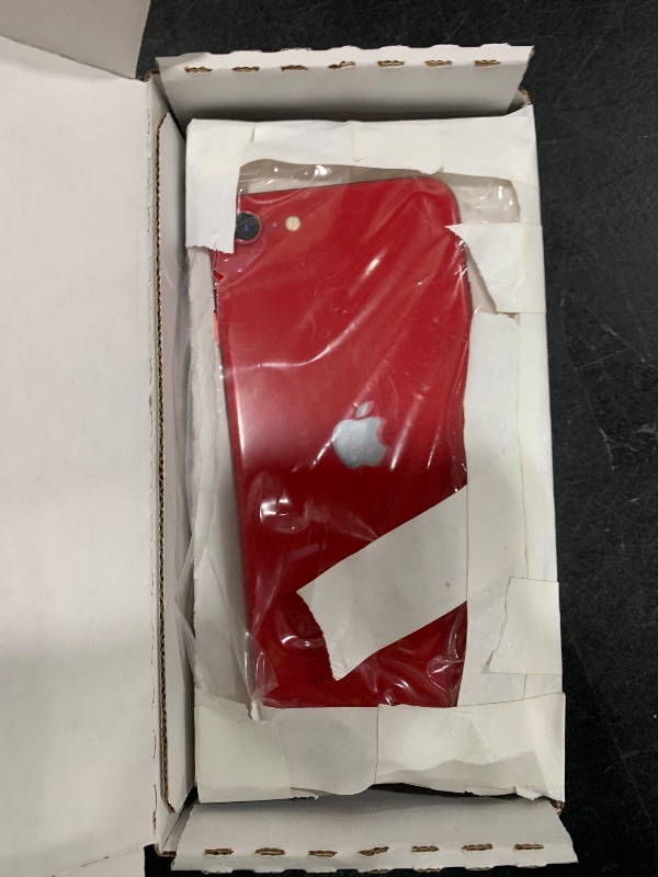 Photo 1 of Apple iPhone SE (2nd Generation), 64GB, Red - Unlocked (Renewed)