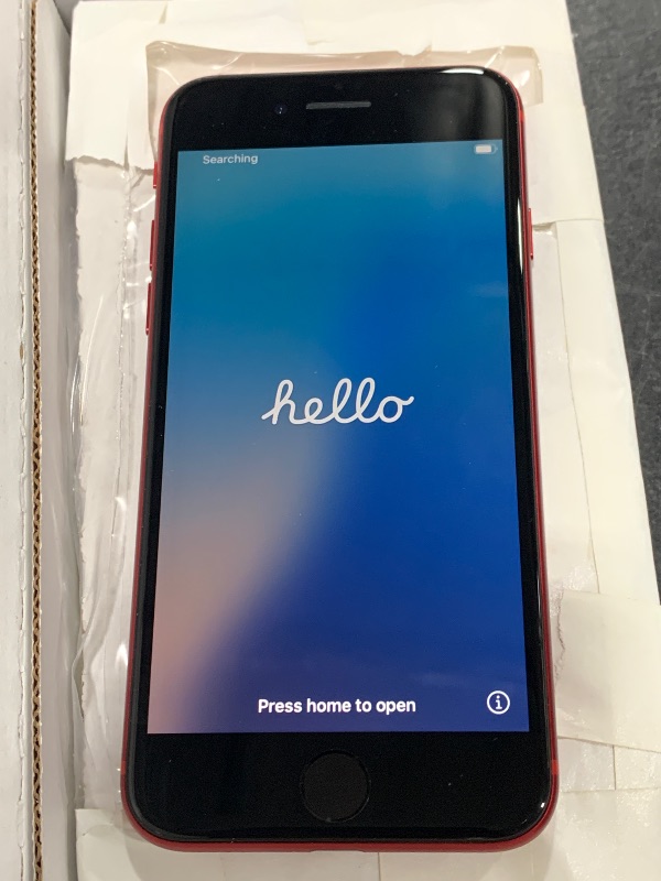 Photo 1 of Apple iPhone SE (2nd Generation), 64GB, Red - Unlocked (Renewed)