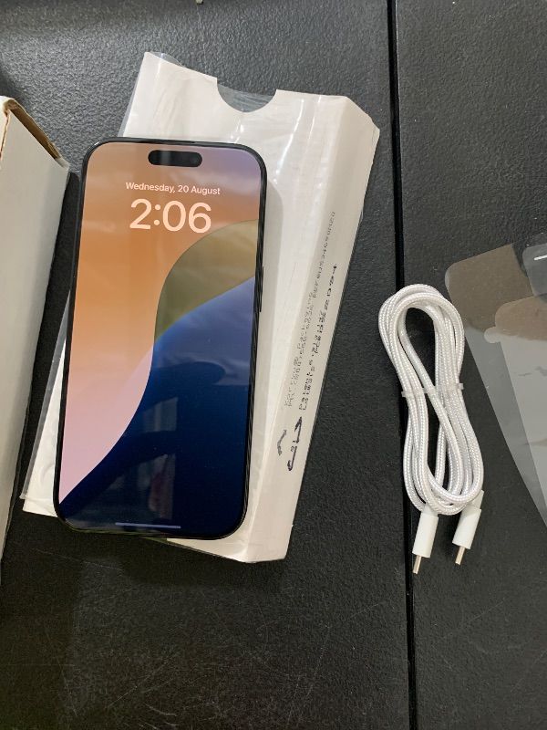 Photo 1 of Apple iPhone 16 Pro, US Version, 1TB, Black Titanium - Unlocked (Renewed)