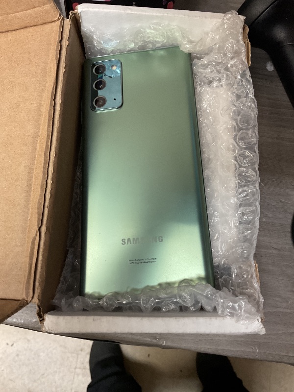 Photo 1 of Samsung Galaxy Note 20 128GB 6.7 inch 5G Unlocked, Mystic Green (Renewed)