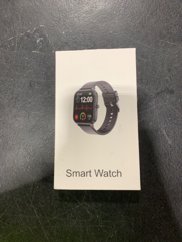 Photo 1 of Smart Watch for Men Women SmartWatch 1.83" for iPhone Samsung Android Phone Compatible, Fitness Tracker Watch with Pedometer, Heart Rate/Sleep Monitor, Blood Oxygen, IP68 Waterproof