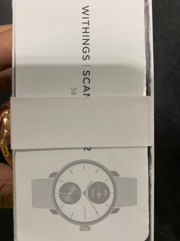 Photo 1 of Withings ScanWatch 2 - Hybrid Smart Watch, Heart Rate Monitoring, Fitness Tracker, Cycle Tracker, Sleep Monitoring, GPS Tracker, 30-Day Battery Life, Android & Apple Compatible, HSA/FSA