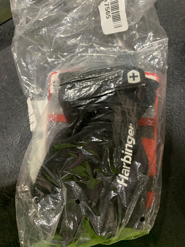 Photo 1 of Harbinger Pro Gloves 3.0 - High Performance Training Gloves with Enhanced Grip, Breathable 4-Way Stretch, Leather Reinforcements, Adjustable Wrist Closure, Weightlifting, Crossfit, Gym, Black, Large