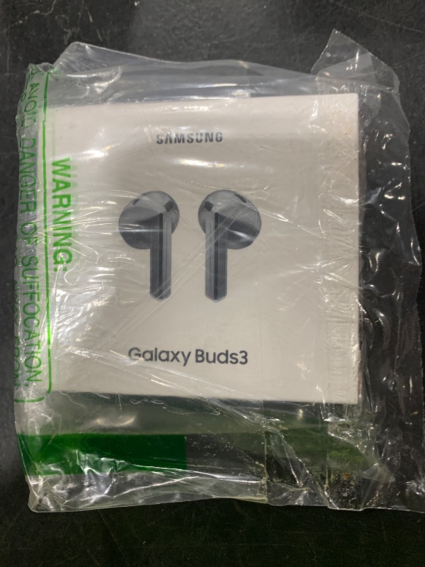 Photo 1 of SAMSUNG Galaxy Buds 3 AI True Wireless Bluetooth Earbuds, Open Type Fit, Active Noise Cancellation, 360 Audio, Touch Control, Silver [US Version, Amazon Exclusive, 2Yr Warranty]