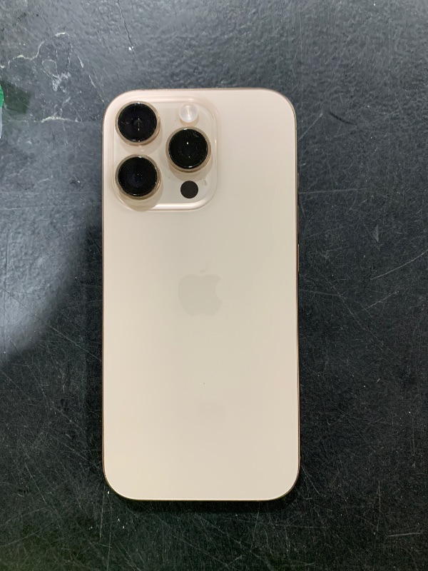 Photo 1 of Apple iPhone 16 Pro, US Version, 128GB, Desert Titanium - Unlocked (Renewed Premium)