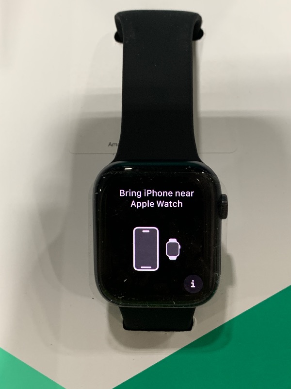 Photo 1 of Apple Watch Series 9 (GPS + LTE) 45MM Midnight Aluminum Case Black Sport Band (Renewed Premium)