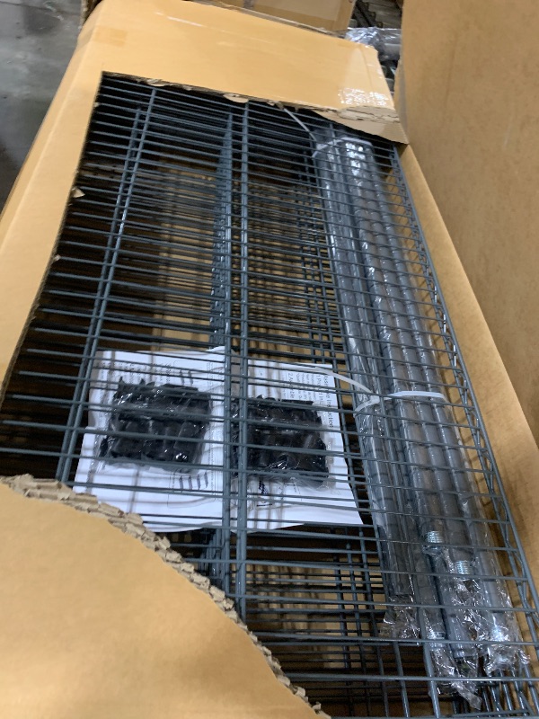 Photo 1 of Land Guard 5 Tier Storage Racks and Shelving - 48" L x 20" W x 72" H Heavy Steel Material Pantry Shelves - Each Unit Loads 350 Pounds Wire Shelf, Suitable for Warehouses, Closets, Kitchens…