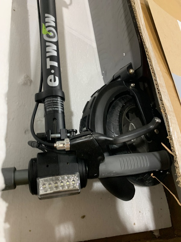 Photo 1 of E-TWOW GT SE Electric Scooter, 31 Mile Range, 25 MPH Max Speed, 275lbs Max Load, Adjustable Handlebar Height, Lightweight(29lbs) and Foldable, Great for Commuting, UL Certified