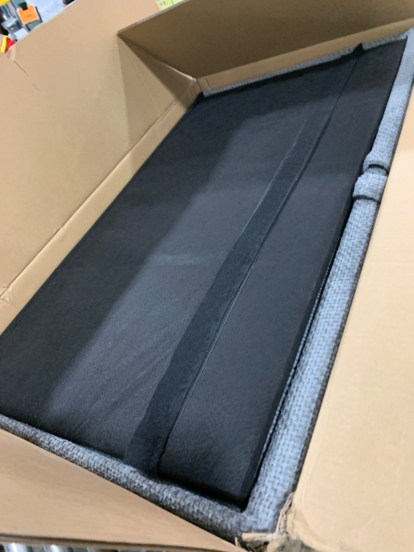 Photo 1 of  LARGE GRAY SOFA PART ONLY BOX 4 OF 4 UNKNOWN MAKE / MODEL 