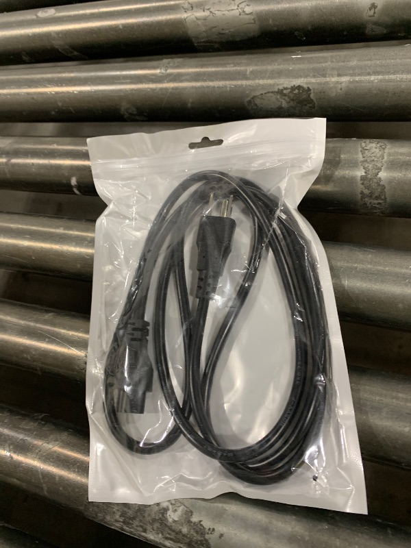 Photo 1 of 6.6Ft Universal 3 Prong Power Cord Cable for LG TV 32" 39" 40" 42" 44" 47" 49" 50" 55" 60" 65" Inch Smart LED LCD HD TV Replacement C5 Replacement Power Cord