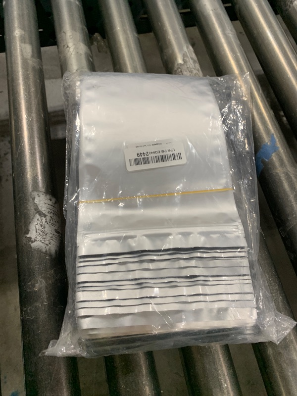 Photo 1 of 100 Pack Mylar Bags for Food Storage 6 x 9 Inch Resealable Smell Proof Bags with Clear Window Aluminum Foil Packaging Pouch Bag Silver
