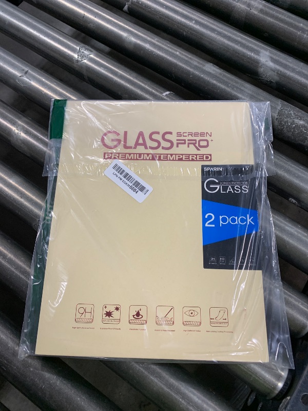 Photo 1 of SPARIN Screen Protector for iPad Air 13 Inch M3 2025 & M2 2024 (7th/6th Generation) & iPad Pro 13 Inch M4 7th Gen, Case Friendly/2 Pack Tempered Glass, Support Apple Pencil