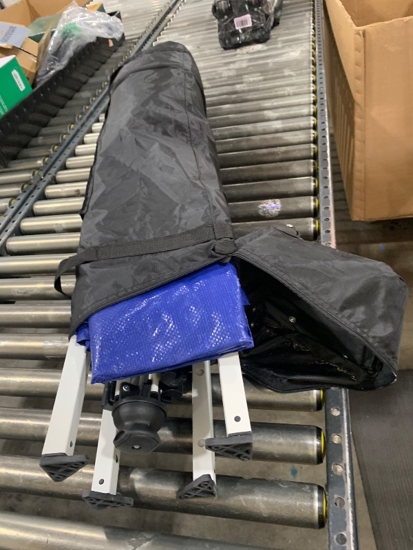 Photo 1 of Yoli Malibu EasyLift 100 10' x 10' Straight Leg Instant Canopy Value Pack
