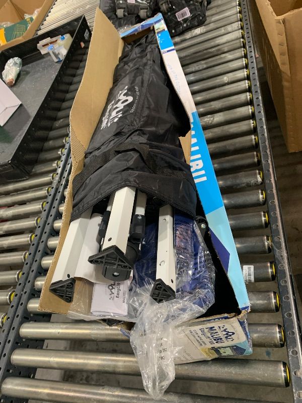 Photo 1 of Yoli Malibu EasyLift 100 10' x 10' Straight Leg Instant Canopy Value Pack
