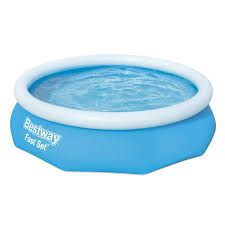 Photo 1 of Fast Set 10' x 30 Round Inflatable Pool - No Pump

