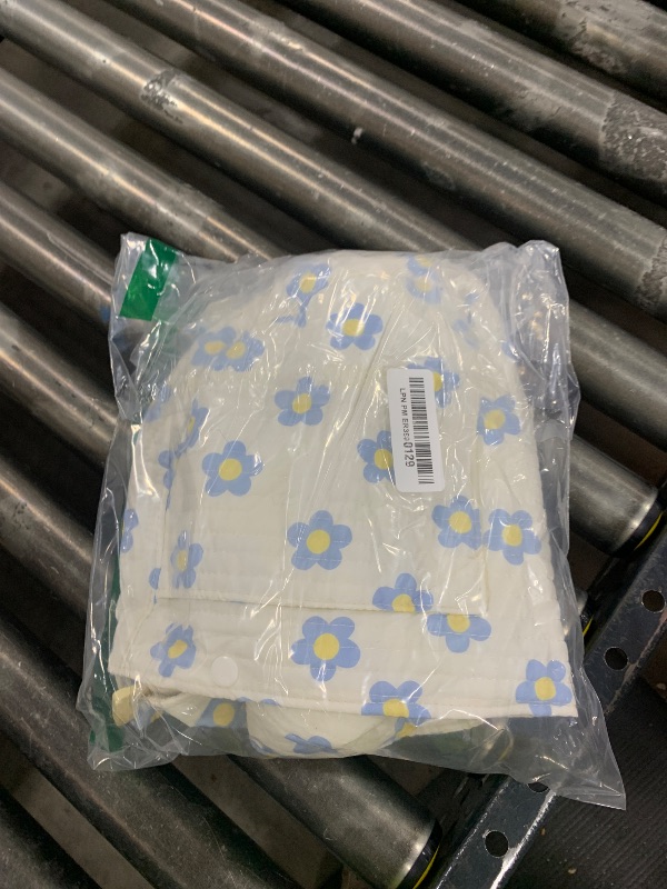 Photo 1 of Floral Print Pet Carrier Bag for Small Dogs and Cats, Hands-Free Design Pet Bags(Blue Floral, Small)