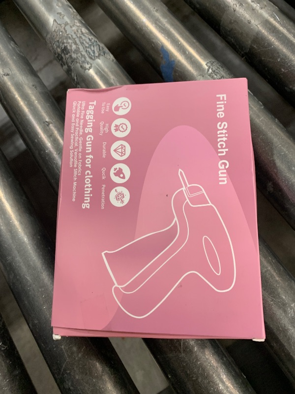 Photo 1 of THINKLEARN Stitch Gun for Clothes - Quick Clothing Fixer, Tagging Gun for Clothes with Sewing Scissors, 6 Needles, 2000 Micro Fasteners