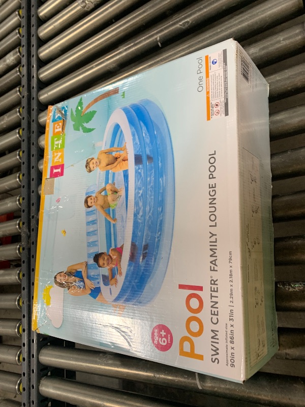 Photo 1 of Intex 57190EP B01E0W4L58 Family Lounge Pool, 6x20x20 Blue