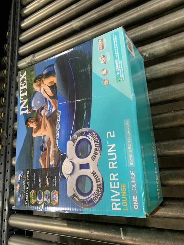 Photo 1 of Intex Recreation 58837EP River Run II Inflatable Lounge, 95.5 x 62-in. - Quantity 3