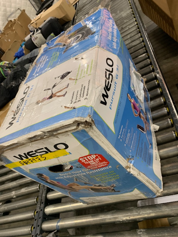 Photo 1 of Weslo Pursuit G 3.1 Exercise Bike