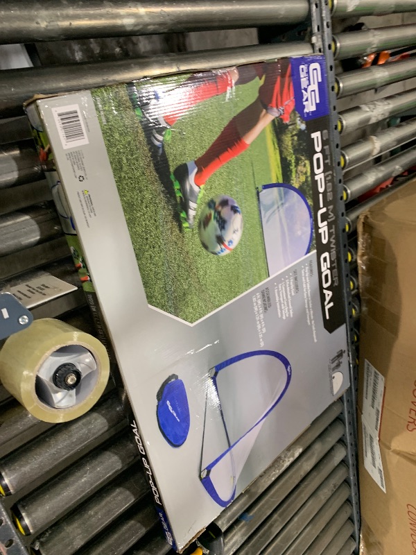 Photo 1 of Go Time Gear 6-ft Twister Pop-Up Soccer Goal
