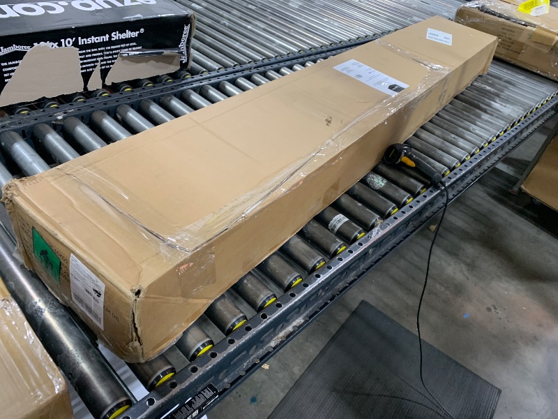 Photo 1 of Amazon Basics Smart Box Spring Bed Base, 5-Inch Height Mattress Foundation, Tool-Free Easy Assembly, King, 79"L x 75.5"W x 5"H, White
