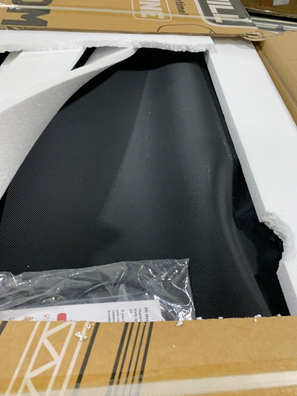 Photo 1 of Walking Pad Treadmill with 12% 9-Level Auto Incline, 450 lbs Capacity RGB LED Screen, Bluetooth Speaker Under Desk Treadmill, Compact Treadmills for Home Hiking, Black