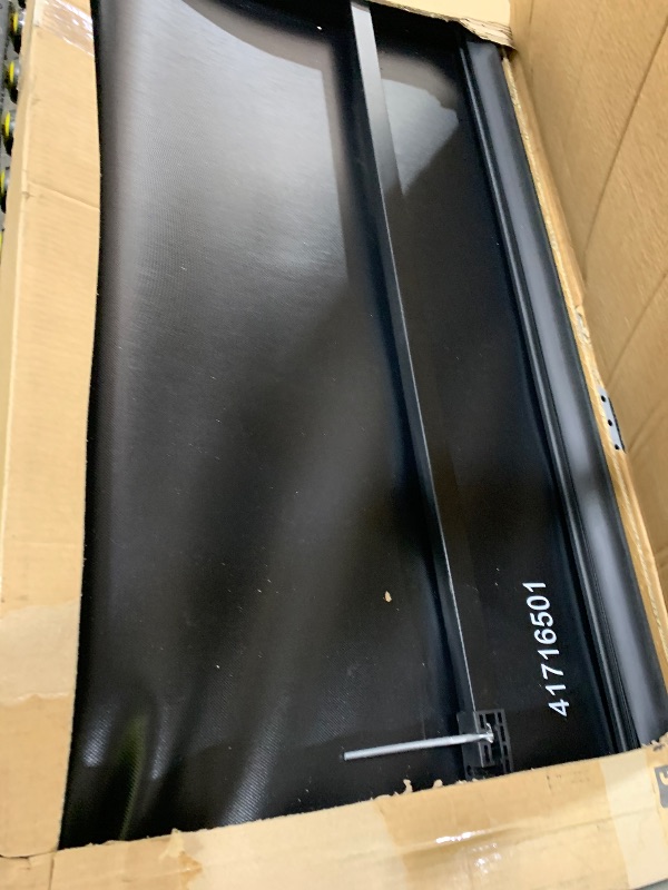 Photo 1 of Rough Country Soft Tri-Fold Truck Bed Tonneau Cover for Toyota Tacoma (2016-2024) - Fits 5' (60.5") Bed, Weather-Resistant Tacoma Bed Cover
