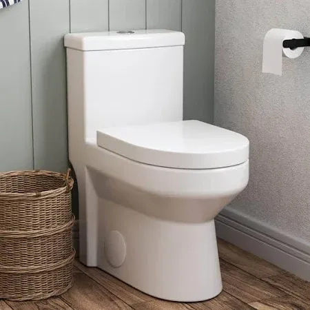 Photo 1 of DeerValley Liberty DV-1F52812 Dual-Flush Elongated One-Piece Toilet