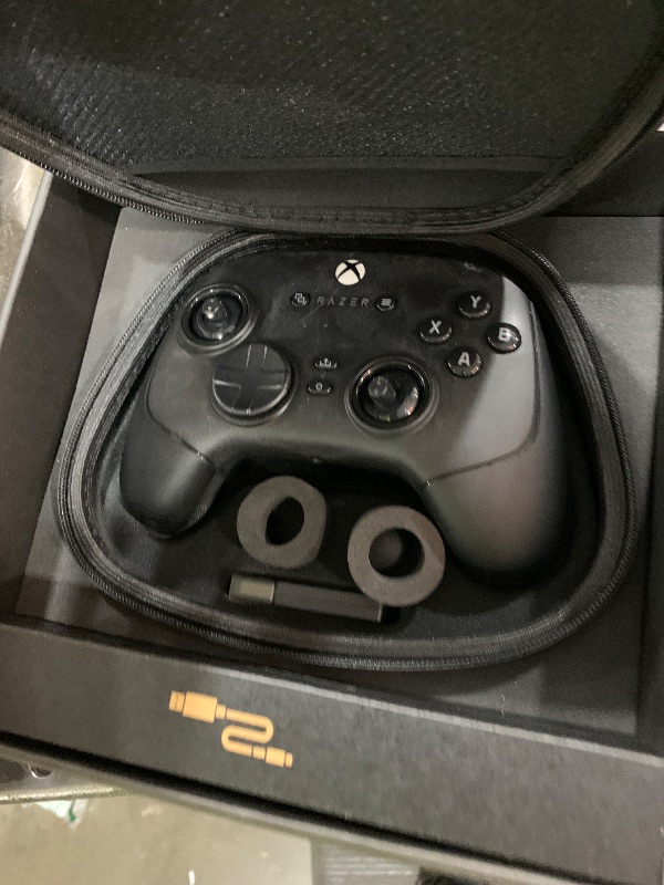 Photo 1 of Razer Wolverine V3 Pro Wireless Gaming Controller: Licensed for Xbox Series X|S, Xbox One, Windows PC - 6 Remappable Buttons - Fast Triggers - Customizable Thumbsticks - Wired Tournament Mode - Black