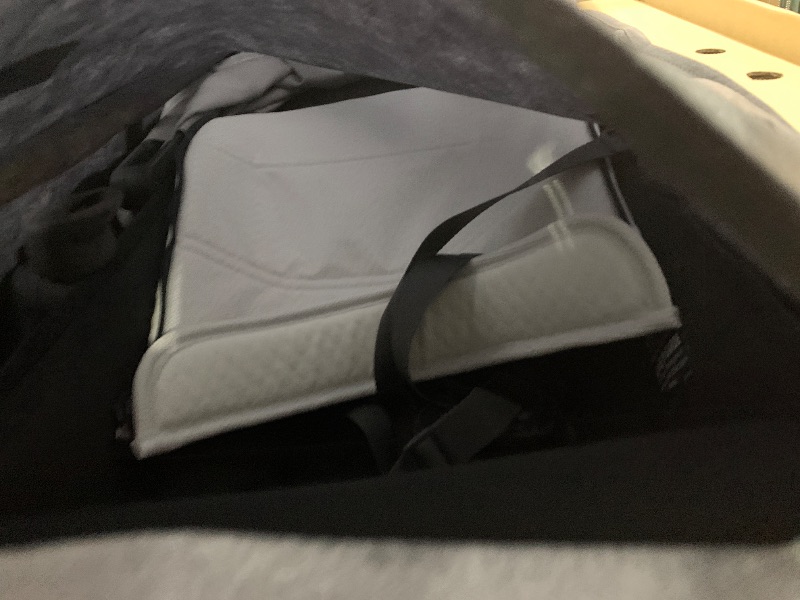 Photo 1 of UPPAbaby Vista V2 Stroller / Convertible Single-To-Double System / Bassinet, Toddler Seat, Bug Shield, Rain Shield, and Storage Bag Included / Bryce (White Marl/Silver Frame/Chestnut Leather)
