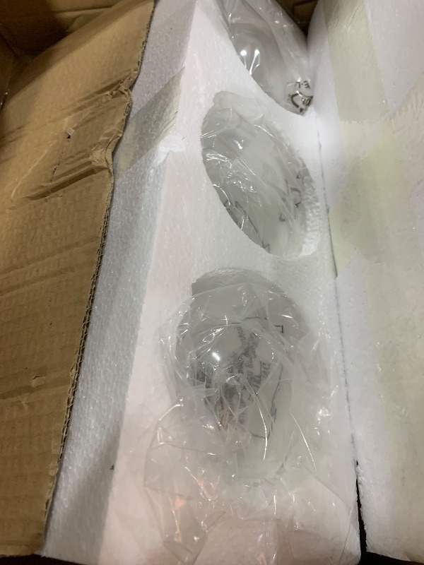 Photo 1 of Yaohong Modern Bathroom Vanity Light, 3 Light Bathroom Light Fixture Over Mirror, Gold Bathroom Light with Glass Shade for Bedroom Vanity Cabinet Hallway Stairs