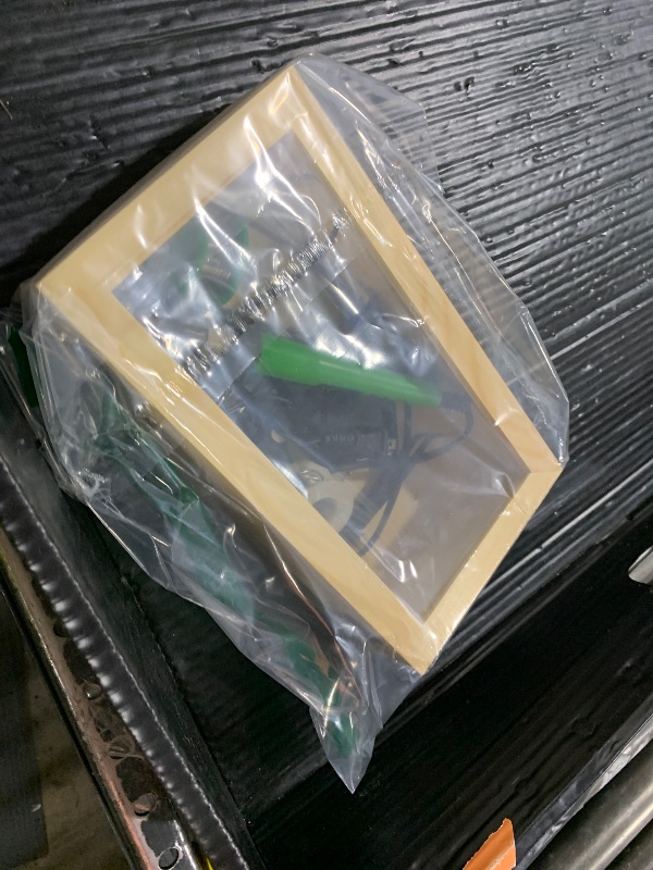 Photo 1 of Soldering Iron Kit, 190W Soldering Gun, 110V LED Solder Kit for Electronics, Adjustable Temperature 356-932?, Includes Solder Wire, Sucker, Tips, Stand, Tweezers, Paste and Solid Wood Box, Army Green