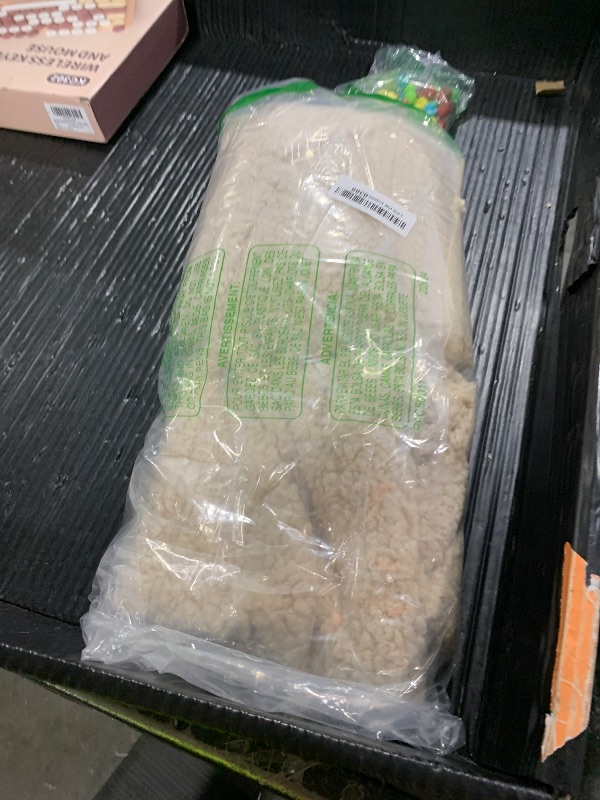 Photo 1 of 1 Pack 3 Calming Blankets Fluffy Premium Fleece Pet Blanket Soft Sherpa Throw for Dog Puppy Cat Beige Small (23" x16'')