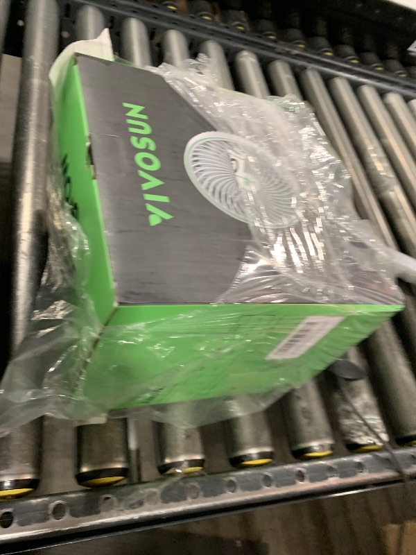 Photo 1 of VIVOSUN AeroWave E6 Grow Tent Fan 6”, EC Motor, Smart Wifi Control, US Patented Auto Oscillating Clip fan, Weatherproof IP-54, Strong Airflow but Quiet for Hydroponic Ventilation Circulation, 1-Pack