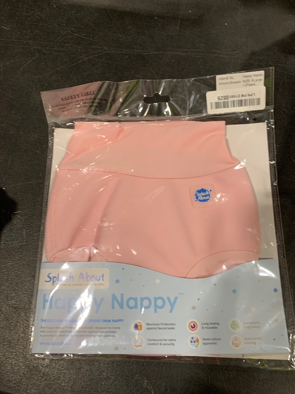 Photo 1 of Splash About Happy Nappy Reusable Swim Diaper, Almond Blossom, 12-24 Months