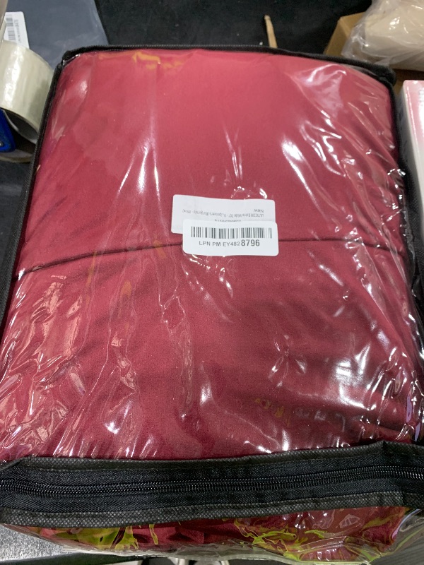 Photo 1 of ULTICOR Extra Wide 75" - 100", Reclining 2 Seater Sofa, Extra Wide Reclining Love Seat Slipcover, 6-Piece Velvet Stretch, Reclining Sofa Covers, Thick, Soft, Washable (Burgundy - Wine)