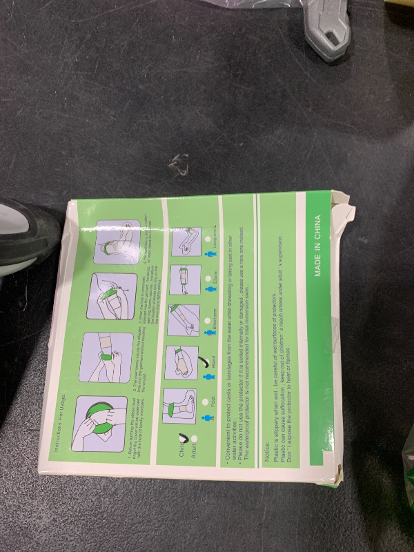 Photo 1 of Waterproof Cast Covers for Shower Hand Kids, Water Proof Plastic Sleeves to Cover Finger/Hands After Surgery/Wound/Fracture/Bandage/Broken, Sleeve Protector Bag Kids/Toddler Showering Child in Bath