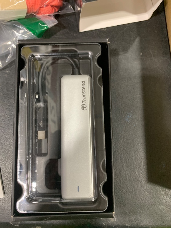 Photo 1 of Transcend 240GB JetDrive 825 Thunderbolt Ahci PCIe Portable SSD Solid State Drive TS240GJDM825