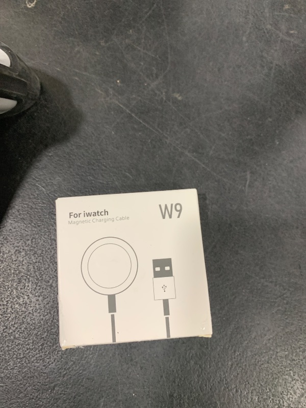 Photo 1 of ???? ???????? for Apple Watch Charger Magnetic Fast Charging Cable [Portable] Magnetic Wireless Charging Compatible with iWatch Series Ultra/9/8/7/6/SE/SE2/5/4/3/2-[1.2M] Black