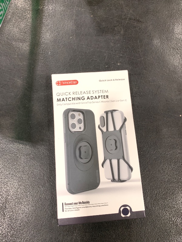 Photo 1 of sincetop Phone Silicone Adapter - Quick Install, Secure Connection, Durable Design - Compatible with C-Series?1st or 2nd Generation? All Mounts