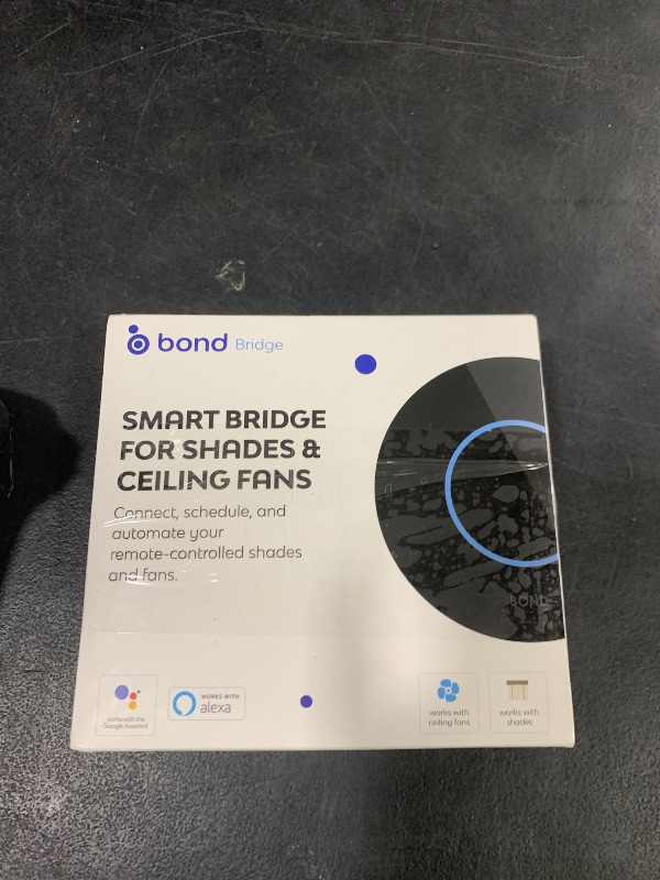 Photo 1 of BOND | Add Wifi to Ceiling Fan, Fireplace or Motorized shades | Works with Alexa, Google Home | Remote Control with App | Works with iPhone or Android