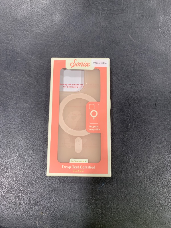 Photo 1 of Sonix Case for iPhone 13 Pro | Compatible with MagSafe | 10ft Drop Tested (Jelly Apricot (MS))
