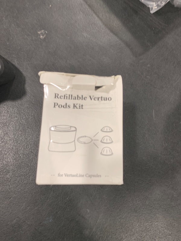 Photo 1 of NESSUS Refill Kit for Reusable Nespresso Vertuo Pods, Lid Quick Opener for Original Seal, 50PCS Aluminum Foil Lids, Tamp & Press Refillable Vertuo Capsules Holder and Brush