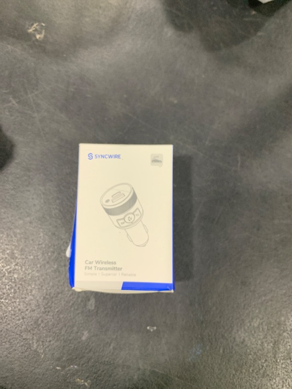 Photo 1 of Syncwire Bluetooth 5.4 FM Transmitter for Car, 38W PD&QC3.0 Dual USB Charging Bluetooth Car Adapter Microphone & Bass Sound MP3 Music Player FM Kit with Hands-Free Calling