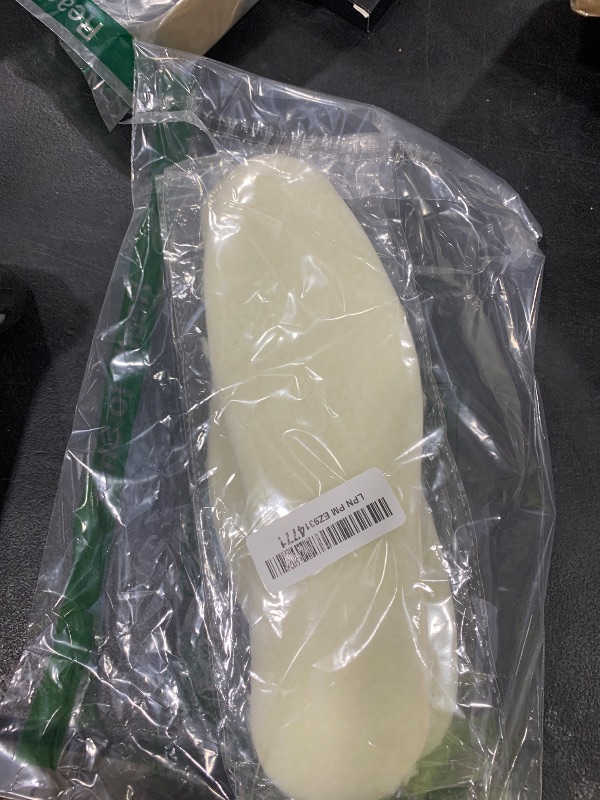 Photo 1 of Frienda 2 Pairs Wool Shoe Insoles for Cold Weather Cut to Size Fluffy Shoes Insert Unisex All Size Inner Insole Cosy Warm with Dimension Chart Imitation Wool Insoles, Beige