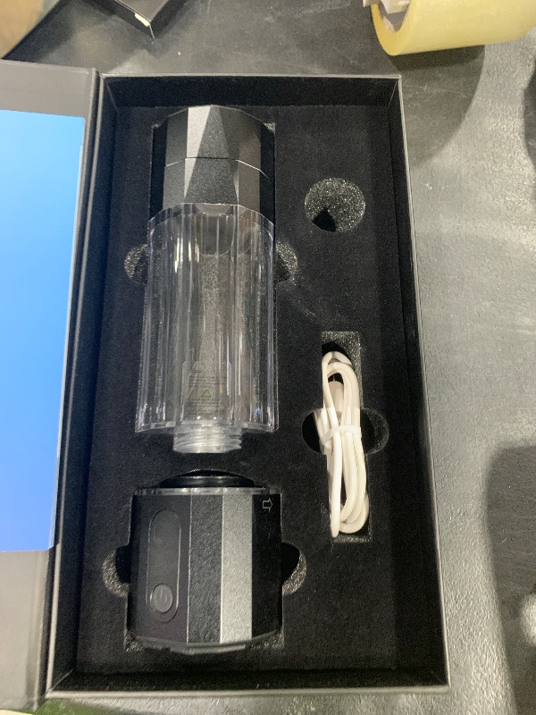 Photo 1 of MOVOCA Upgrade Hydrogen Water Bottle, Up to 6400PPB Hydrogen Water Generator -SPE PEM Tech, 7 OZ Food-Grade PC Hydro Water Machine, Health Care Gifts for Husband, Wife, Family, Friends, Travel